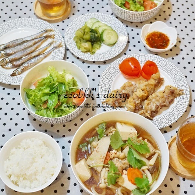 【和食】鶏もも肉使用のおうちごはんの記録/My Japanese Food Using Chicken at Home