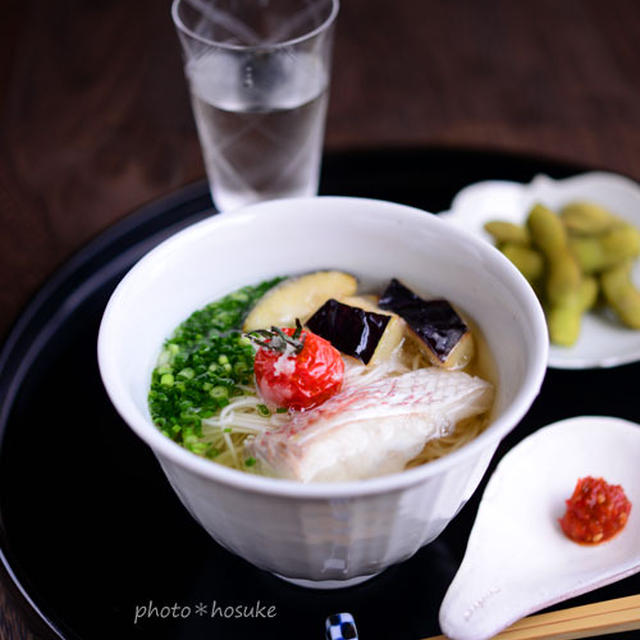 「鯛素麺」