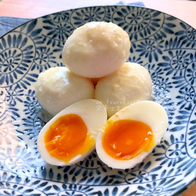【包丁なしでおつまみ】スタミナアップ効果‼︎卵のガーリック塩麹漬け♡レシピ