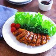レンジで！鶏むね肉のカレー照り焼きチキン【#簡単レシピ #時短料理 #レンチン #電子レンジ料理 #レシピ #おかず #鶏むね肉 #照り焼き #カレー #チキン】【レシピ2286】