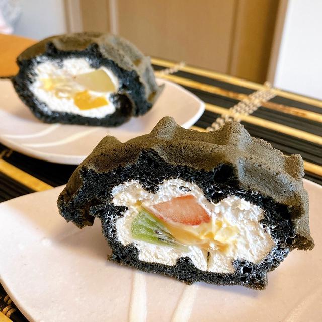 恵方巻ワッフルロール