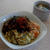 ビビンバ丼と若布とたまごのスープ