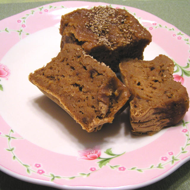 八丁味噌ＤＥ「豆腐のしっとりスチームケーキ」