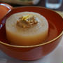 ヤマキ基本のだしで「大根の含め煮ごま味噌添え」