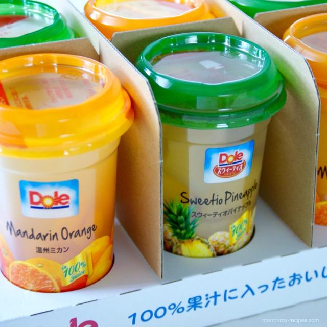 コストコ新商品“Dole スウィーティオパイナップル＆温州ミカン”でゼリーを作ってみた