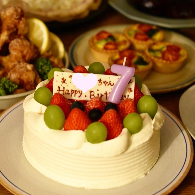お誕生日。