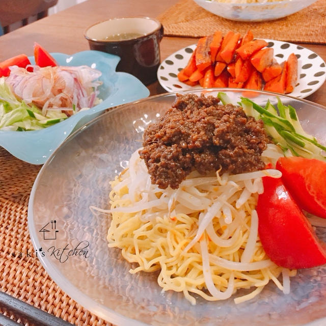 簡単美味しい♡冷やし麺まとめ＊ダイソーの雰囲気増す器