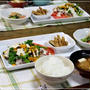 ・豚肉のごま風味マヨネーズ＆小松菜の煮びたし　里親の任務果たし中＾＾