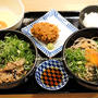 挑戦★ミート矢澤系列の『肉そばごん』で1日20色限定肉そば＆シビレまぜそばハーフセット