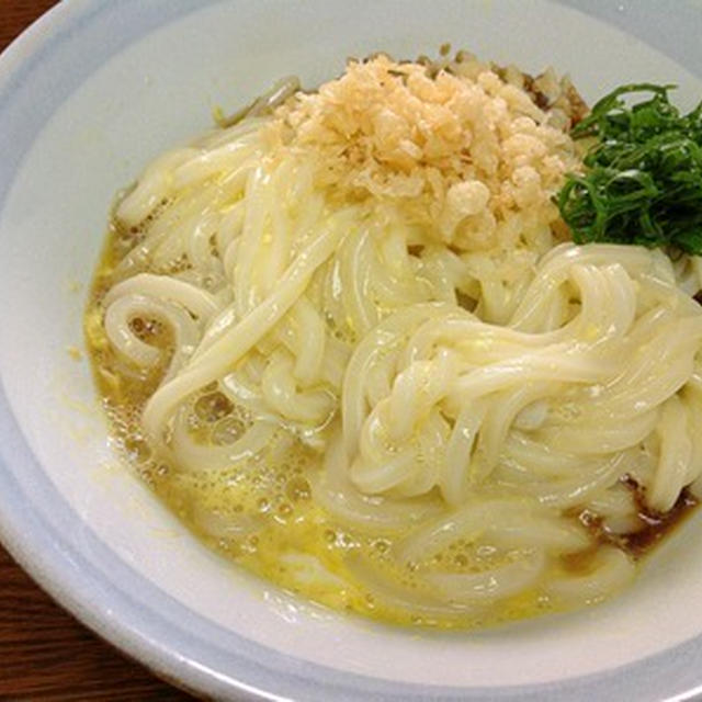 うどん巡りの翌朝も当然うどんです