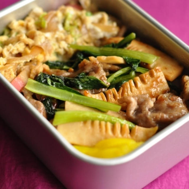 中華風丼弁当。