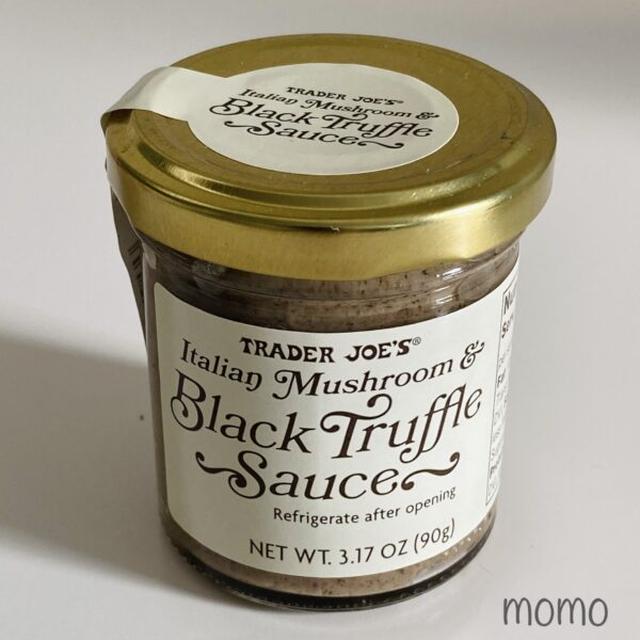 Trader Joe’s Italian Mushroom & Black Truffle Sauce　トレーダージョーズ　ブラックトリュフソース