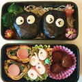 れお君ママの作ったくろすけ弁当＆椎茸の肉詰め♪