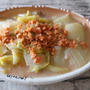 レンジで簡単。2ステップでできる白菜と鮭のクリーム煮