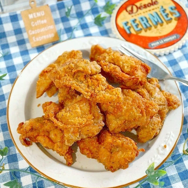 簡単にフライドチキンになる！カルディの『フライドチキンの素』を使ってみた♪