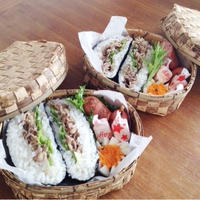 遠足のお弁当とレシピブログ当選品。明治北海道十勝贅沢スライスチーズで一品。