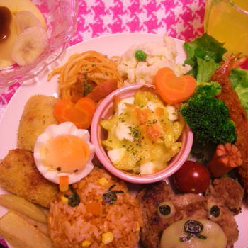 お子様ランチ。