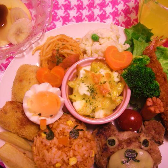 お子様ランチ。