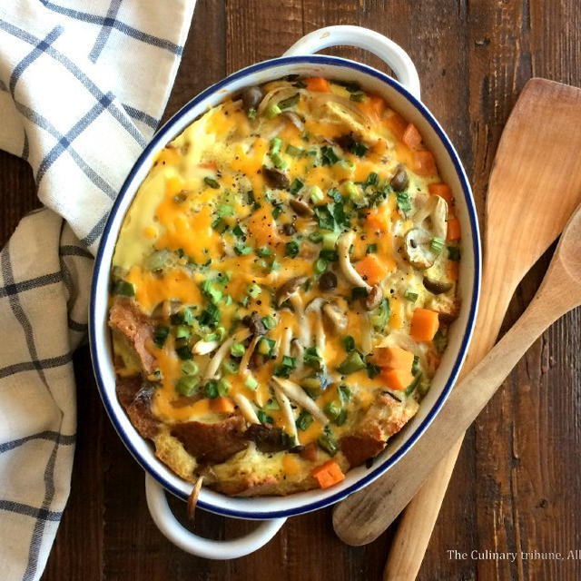 Egg Bake Casserole具沢山朝食キャセロール