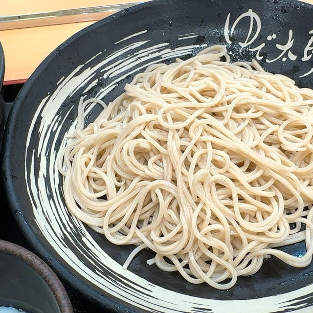 立ち蕎麦行脚「ゆで太郎九段南店の海苔弁丼セット」