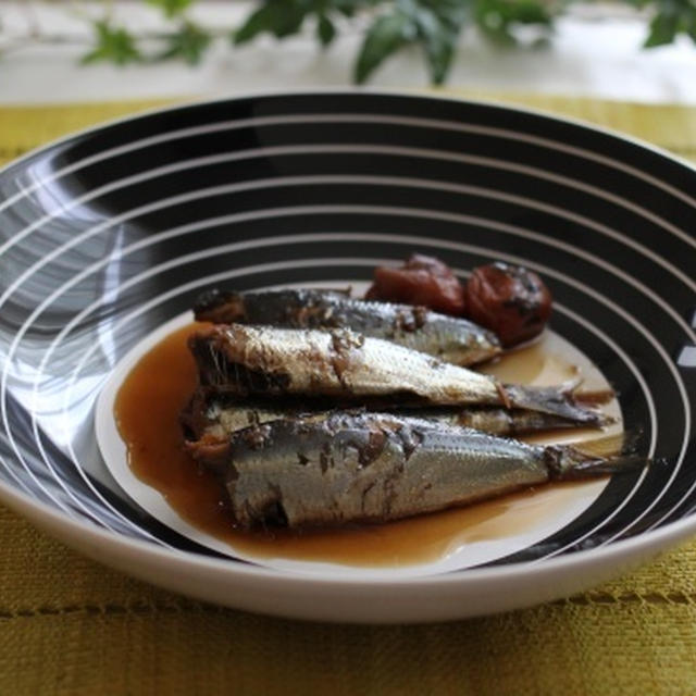 ご飯とよく合う♪イワシの梅干し煮　レシピ　