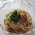 梅しそぶっかけうどん（ルクエスチームケースを使用して、５分で完成！）