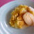 ホットケーキミックスと桃缶で簡単Peach Cobbler!!