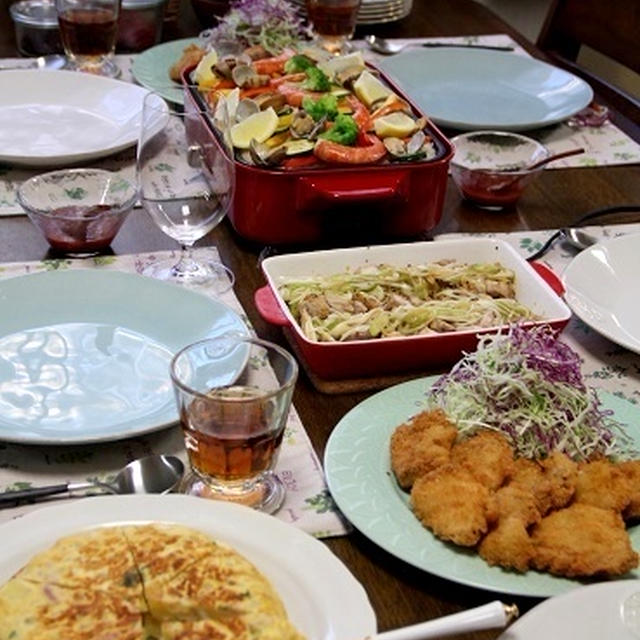 夏のおもてなし晩ごはん♪