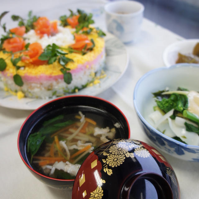 週末の薬膳教室　と　チョコバナナとアイスでワッフル♪