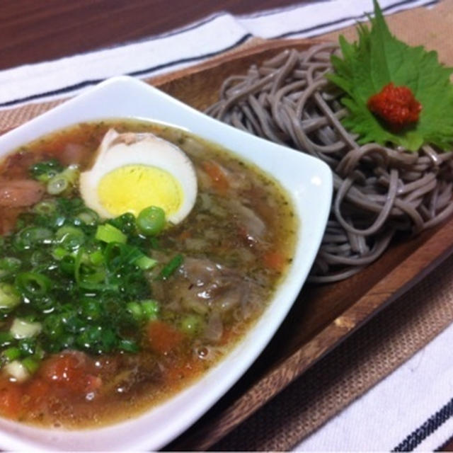 おでんリメイク！和風おうちカフェごはん　おでんの残りお出汁でつけ麺〜