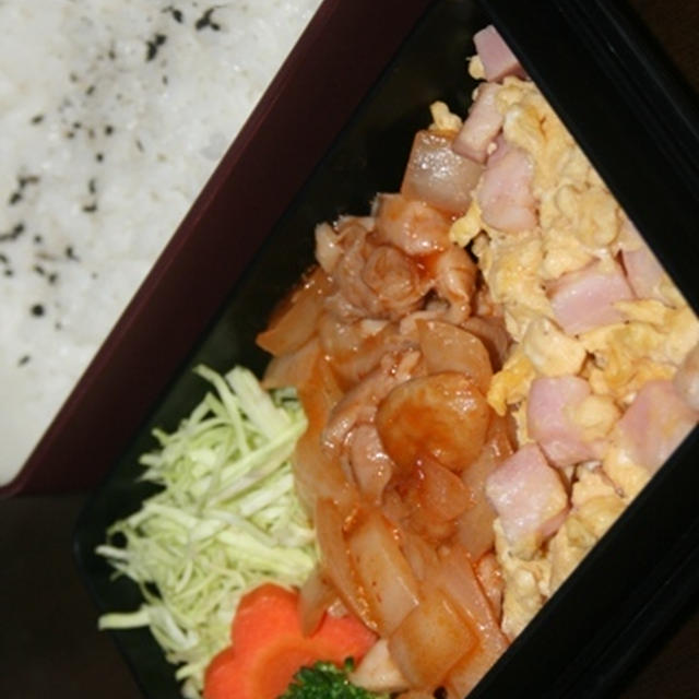 3月5日　　鶏チリ弁当（練習）