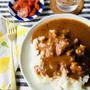 レトルトカレーでランチ