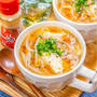 節約レシピ！豆腐とひき肉もやしのおかずスープ♪