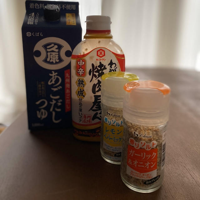 お弁当作りの早ワザ【市販タレのフル活用】