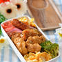 鶏むね肉で照り焼き親子丼のお弁当＊＊