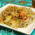 Shrimp Cake Noodle by CookDo鶏ガラ、ネギ油、こがしにんにく油の香味ペースト