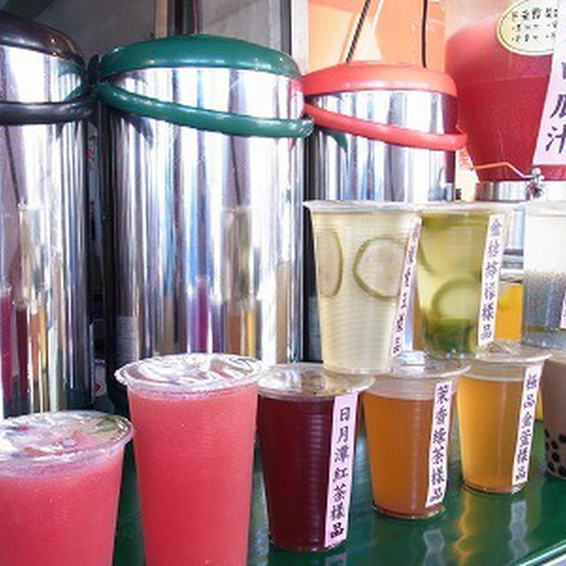 台湾のごはん：蒸し暑い国の飲み物系デザート（デザート系飲み物？）と屋台をちょこっと