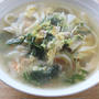 ヤマキだし部第二期始動！＊水菜のかき玉うどん