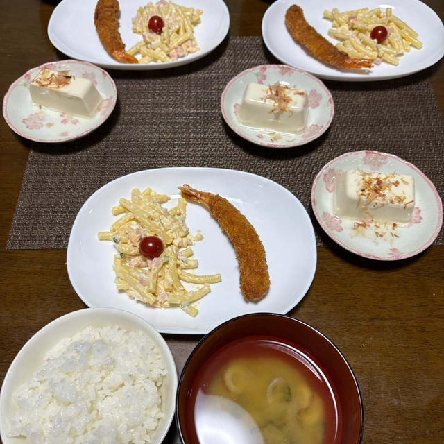 お祭りとイースター（４月２０日の夕ごはん）