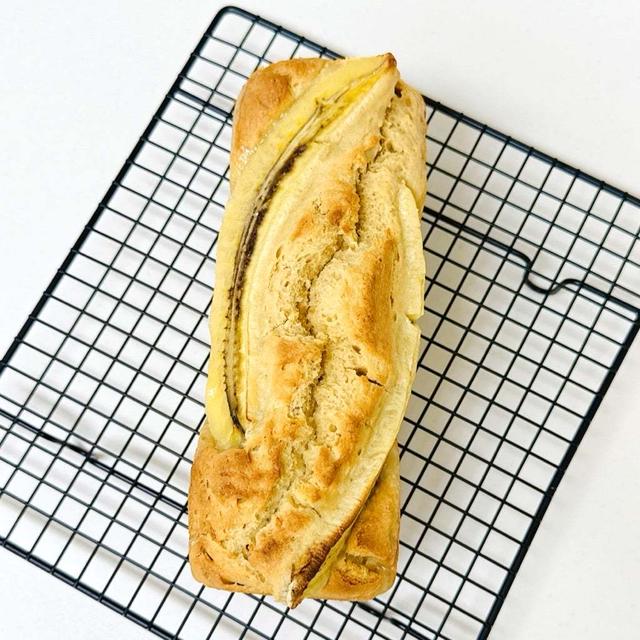 簡単♡混ぜて焼くだけ‼︎【オートミール バナナブレッド】