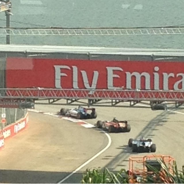 ②【F1★シンガポール ‼ 】練習で爆音★