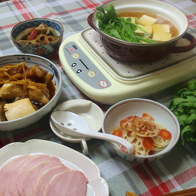 七草粥をスルーした日のいつもの晩ごはん