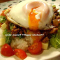 ほんのりカレー風味のタコライス♪～グレープフルーツ８日目～