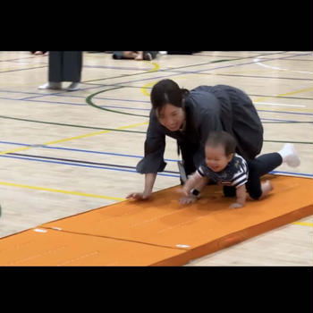 連休の話。初めての息子の運動会！