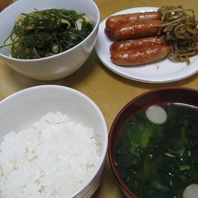 切り昆布の煮物で朝ごはんと止められない三時のおやつ☆