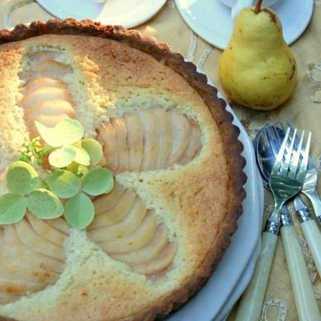 Pear Almond Tart洋梨アーモンドタルト