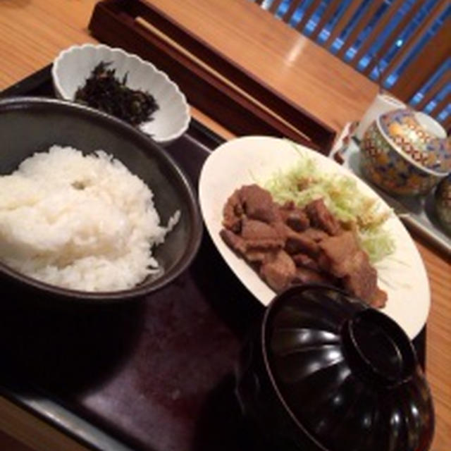がっつり〜（≧∇≦）しょうが焼らんち