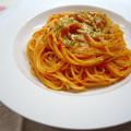 トマトクリームパスタ