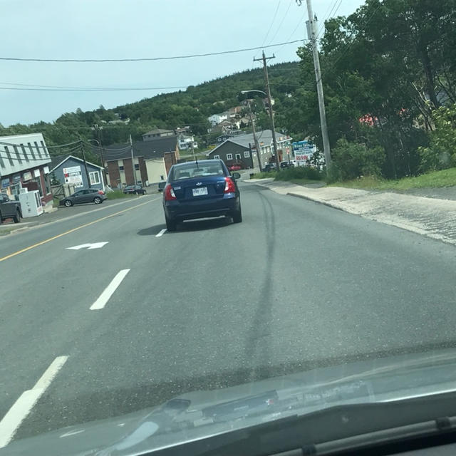老人の運転