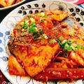 塩サバのキムチ煮(動画レシピ)/Mackerel with kimchi.
